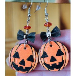 Boucles d'oreilles Citrouilles Espiègles