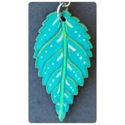 Porte-clés Feuille de Sérénité