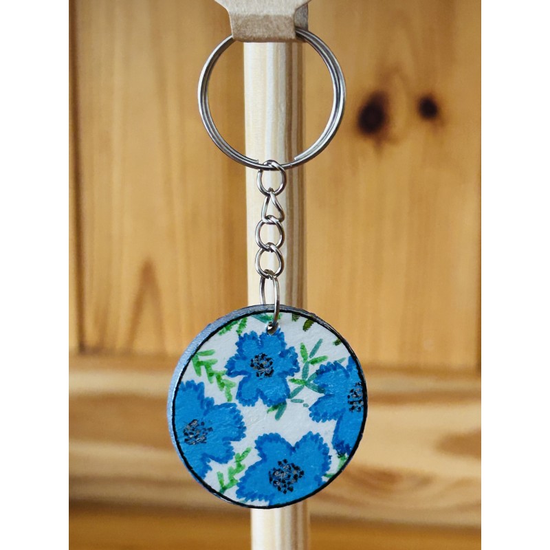 Porte-clés Eclats de Bleu