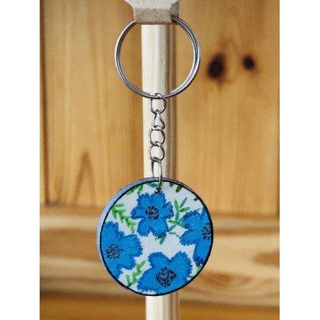 Porte-clés Eclats de Bleu