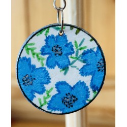 Porte-clés Eclats de Bleu